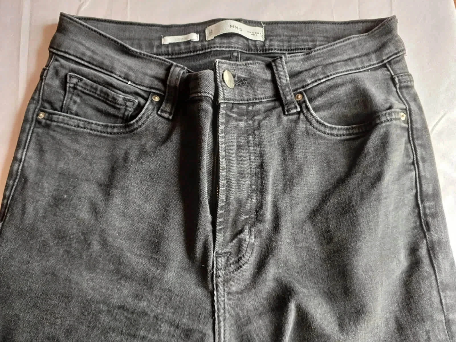 Jean mango flare cropped negro 40 – photo 5